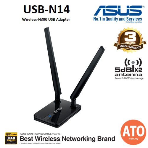 Asus Usb N14 Wireless N300 Usb Adapter