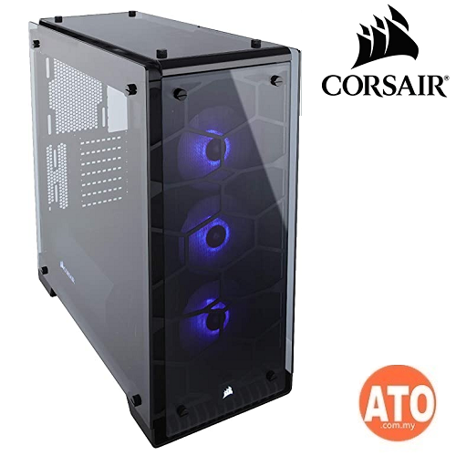 Crystal Series 570x Rgb Tempered Glass Premium Atx Mid Tower Case White