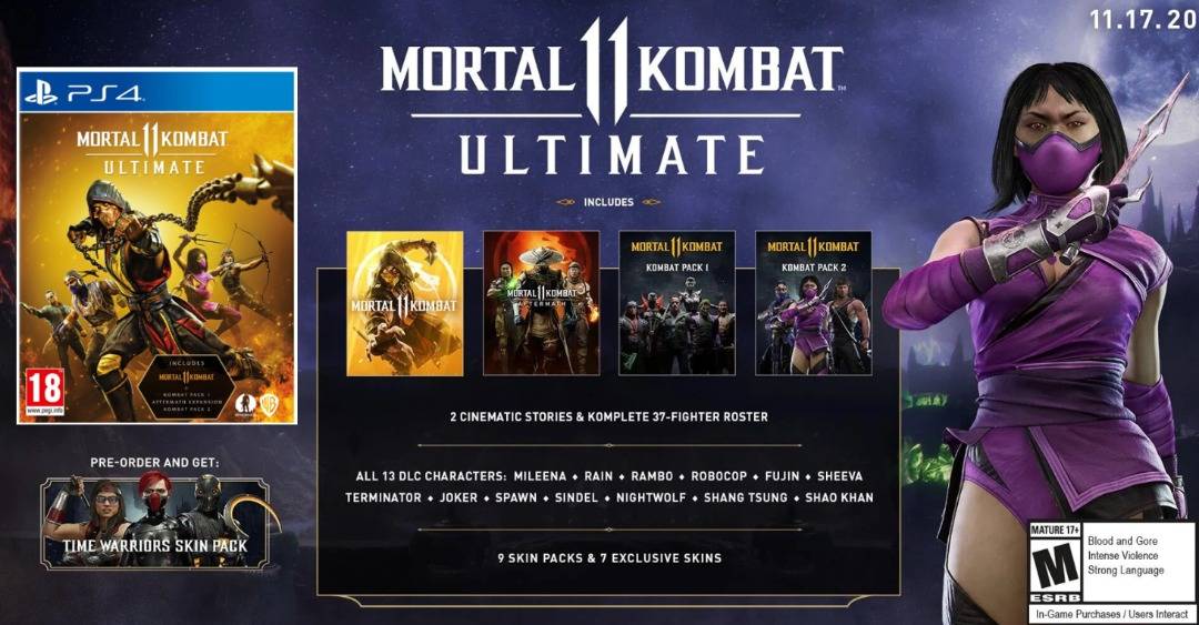 Mortal Kombat 11 Ultimate Edition For Ps4 R2 Eng