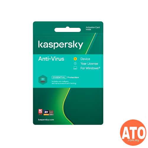 Kaspersky Anti-Virus 2021 in Commercial Packaging (1 Device/1 ...