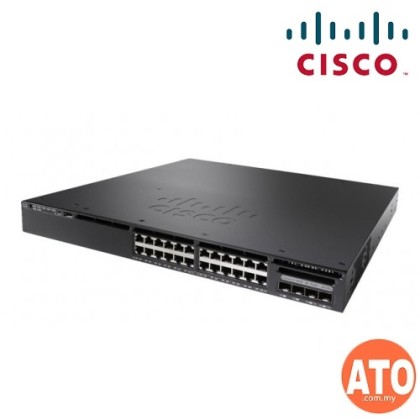 Cisco Catalyst 3650 24 Port POE 4x1G Uplink IP Base