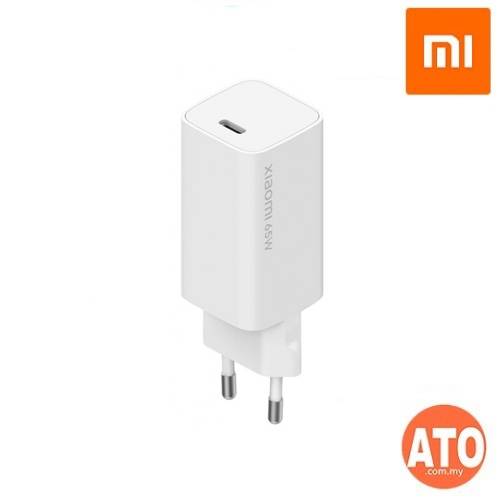 Xiaomi Mi 65W Fast Charger AD65GEU With GaN Tech Travel Adapter Support TypeC Notebook Charging