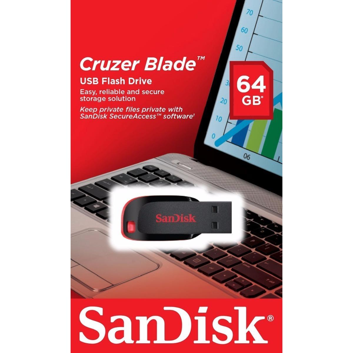 SanDisk SDCZ50 Cruzer Blade USB 2.0 Flash Drive