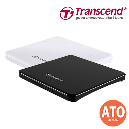 Transcend 8XDVDS Extra Slim Portable CD/DVD Writer
