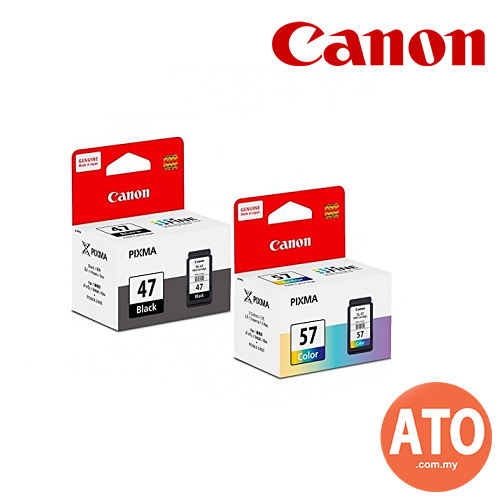 CANON CARTRIDGE INK (PG-47-Black / CL-57-Color)