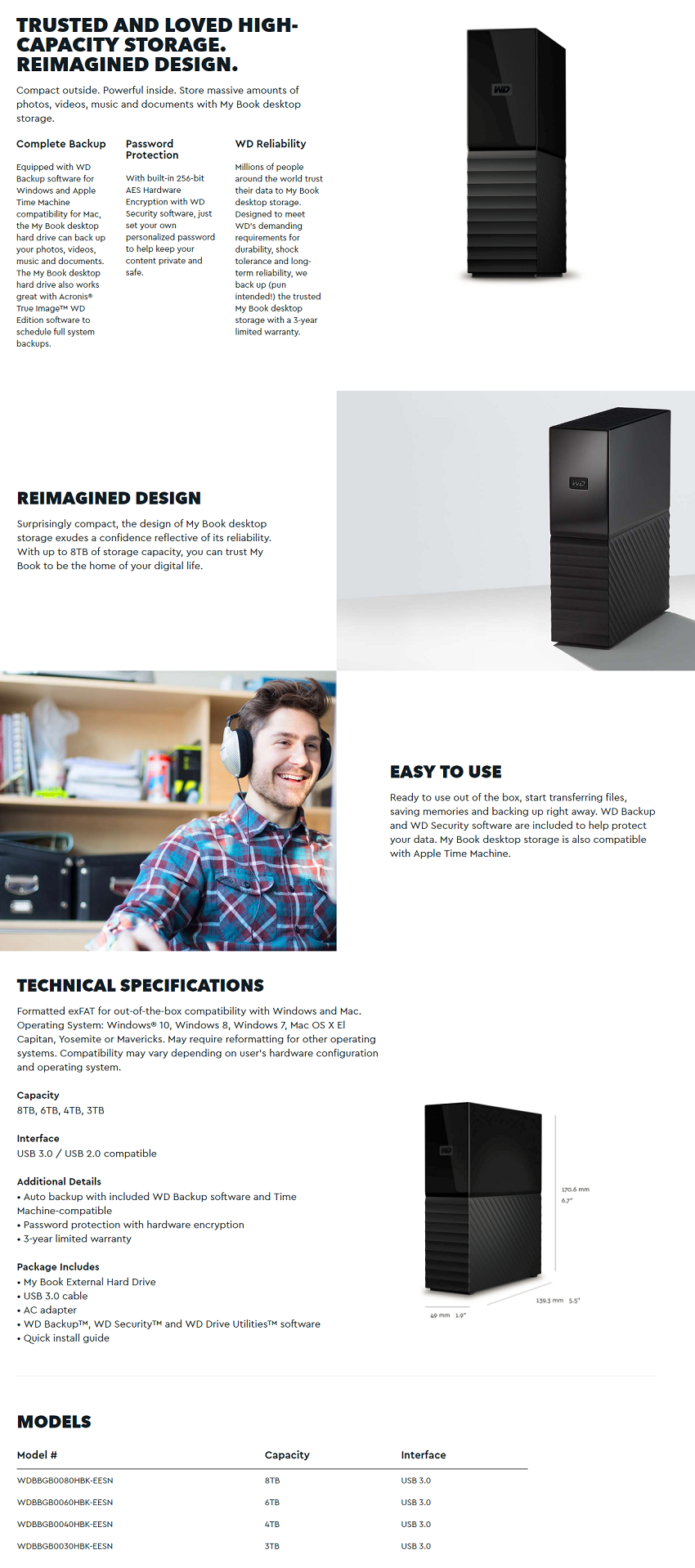 Western Digital My Book Essential 3.5" 4TB